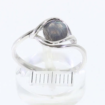 Ring Labradorit 925 Silber