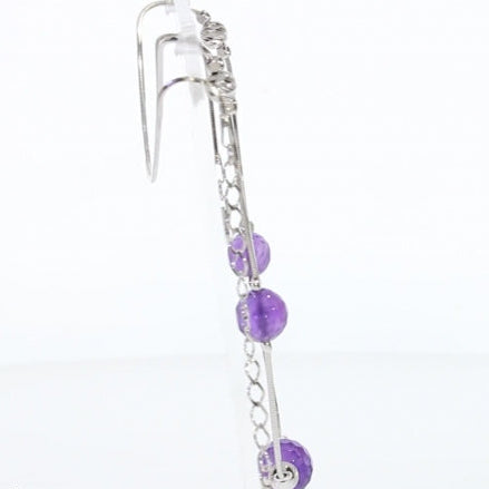 Halskette Amethyst 925 Silber