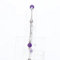 Armband B2801-A mit echtem Amethyst 925 Silber