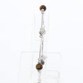 Tigerauge Schmuckset 925 Silber