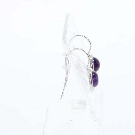 Ohrringe Amethyst E1402-A – 925 Silber