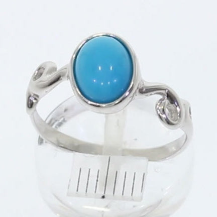 Ring Türkis 925 Silber Premium