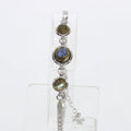 Armband Labradorit 925 Silber Premium