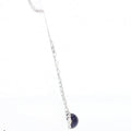 Halskette Lapis Lazuli 925 Silber Luxus