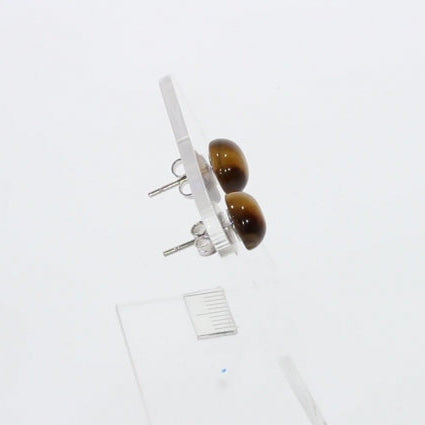 Ohrringe Tigerauge E1402-OT – 925 Silber