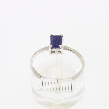 Ring Lapis Lazuli 925 Silber Luxus