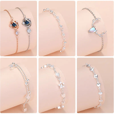 925 Sterling Silver Trend   Charm Bracelet