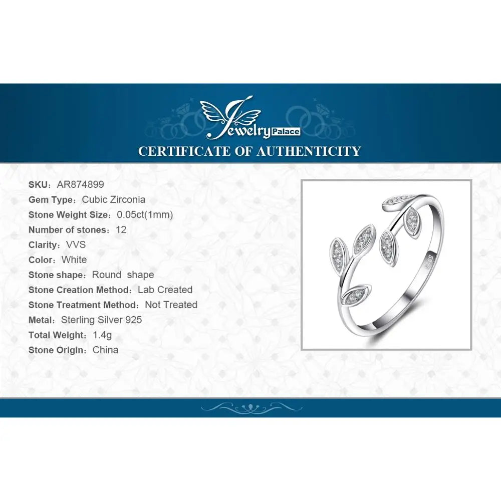 Ring Cubic Zirconia 925 Sterling Silver Open Adjustable Ring Cuff for Women Yellow Gold Rose Gold Plated