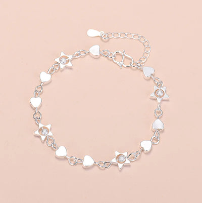 925 Sterling Silver Trend   Charm Bracelet