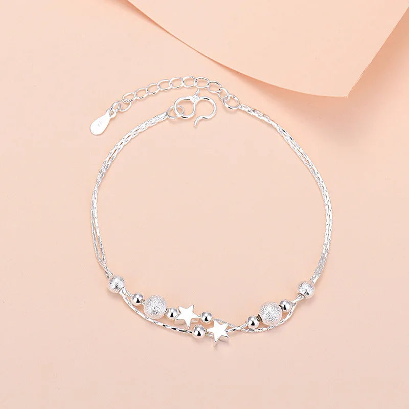 925 Sterling Silver Trend   Charm Bracelet