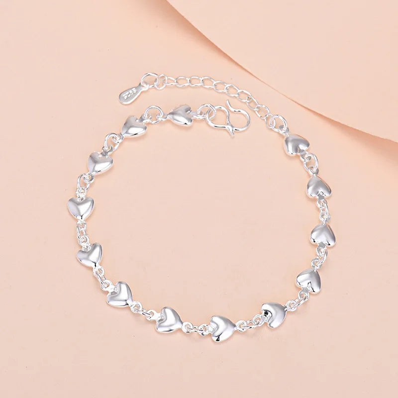 925 Sterling Silver Trend   Charm Bracelet