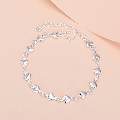 925 Sterling Silver Trend   Charm Bracelet