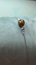Armreif mit echter Tigerauge