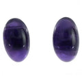 Ohrringe mit echter Amethyst